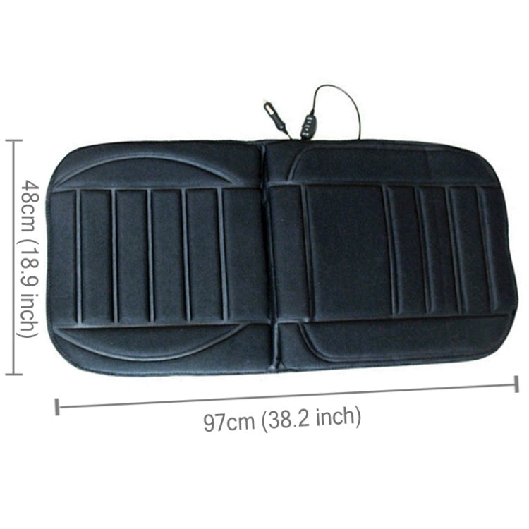 Imbottitura per cuscino riscaldante elettrico per seggiolino auto invernale 12V, Heating Cushion Pad