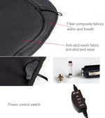 Imbottitura per cuscino riscaldante elettrico per seggiolino auto invernale 12V, Heating Cushion Pad