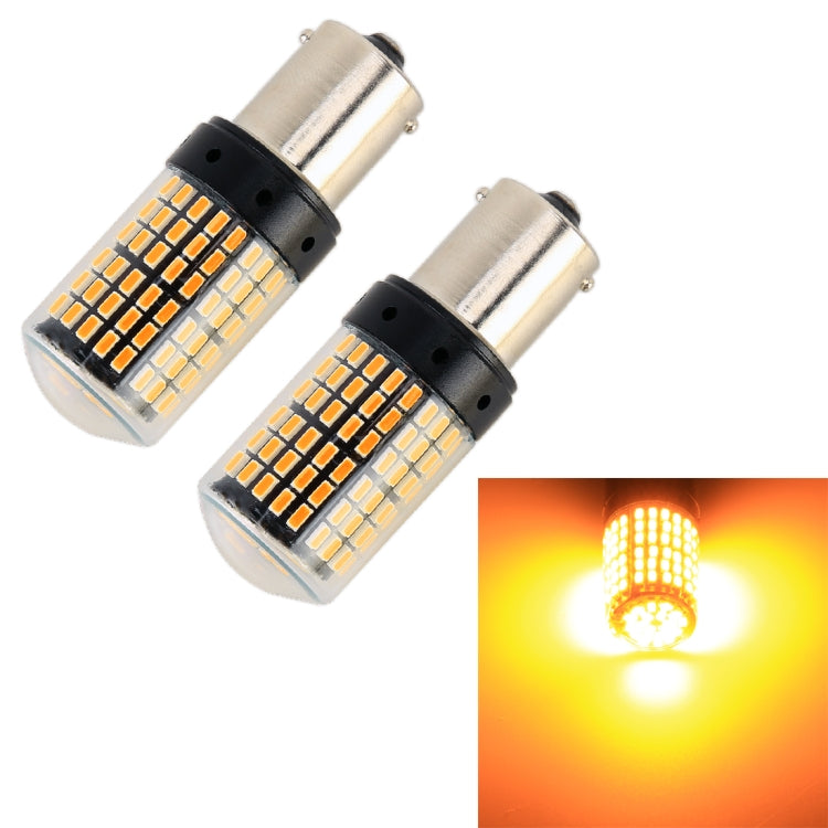 2 luci di direzione automatiche per auto 1156 / BA15S DC12V / 18W / 1080LM con lampade SMD-3014, 1156 / BA15S