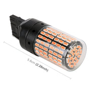 2 luci di direzione per auto T20 / 7440 DC12V / 18W / 1080LM con lampade SMD-3014, T20 / 7440