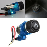 Accendisigari standard europeo per auto 10A 12V assemblaggio completo con luce