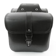 Accessori moto Kit borsa da cavaliere in pelle con lato modificato della scatola
