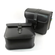 Accessori moto Kit borsa da cavaliere in pelle con lato modificato della scatola