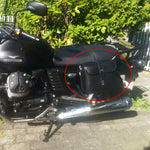 Accessori moto Kit borsa da cavaliere in pelle con lato modificato della scatola