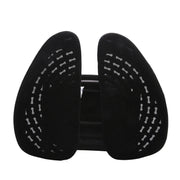 Supporto lombare per auto Schienale per cintura di sicurezza per ufficio Doppio cuscino Cuscino per auto a casa Massaggio lombare in seta di ghiaccio