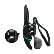 Supporto lombare per auto Schienale per cintura di sicurezza per ufficio Doppio cuscino Cuscino per auto a casa Massaggio lombare in seta di ghiaccio
