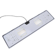 JX-9488 720x540 Pixel Effettivi NTSC 60HZ CMOS II Telecamera di retromarcia per auto universale impermeabile con lampada 4LED a luce bianca da 2W 80LM 5000K, DC 12V, Lunghezza cavo: 4m, White, Silver