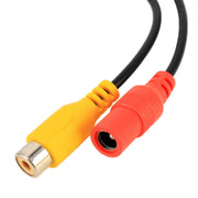 JX-9488 720x540 Pixel Effettivi NTSC 60HZ CMOS II Telecamera di retromarcia per auto universale impermeabile con lampada 4LED a luce bianca da 2W 80LM 5000K, DC 12V, Lunghezza cavo: 4m, White, Silver
