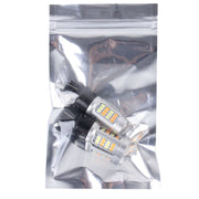 2 PZ T20/7443-42LED 20W 21*2835W+21*2835Y Luce bianca+gialla Indicatore di direzione con lente.CC 12-24 V, T20