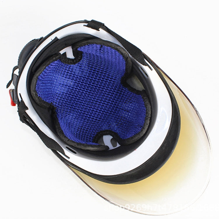 Imbottitura traspirante con rete a nido d'ape 3D per casco