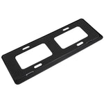 Supporto per supporto per telaio con staffa per targa in fibra di carbonio da 2 pezzi (nero), Carbon Fiber