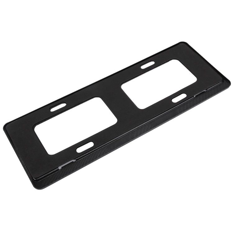 Supporto per supporto per telaio con staffa per targa in fibra di carbonio da 2 pezzi (nero), Carbon Fiber
