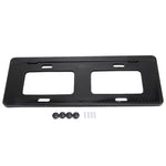 Supporto per supporto per telaio con staffa per targa in fibra di carbonio da 2 pezzi (nero), Carbon Fiber