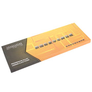 Supporto per supporto per telaio con staffa per targa in lega di magnesio da 2 pezzi (argento), Magnesium Alloy Bracket