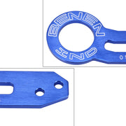 Anello per rimorchio con gancio di traino posteriore in lega di alluminio Benen per auto universale con due fori per viti, Blue, Black, Gold, Purple, Red, Silver