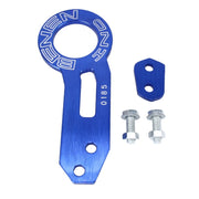 Anello per rimorchio con gancio di traino posteriore in lega di alluminio Benen per auto universale con due fori per viti, Blue, Black, Gold, Purple, Red, Silver