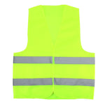 Panno di sicurezza per gilet riflettente fluorescente XL, per scuole guida, costruzioni, avvertenza per la sicurezza stradale, panno da lavoro, XL Vest, Vest 5