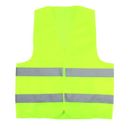 Panno di sicurezza per gilet riflettente fluorescente XL, per scuole guida, costruzioni, avvertenza per la sicurezza stradale, panno da lavoro, XL Vest, Vest 5