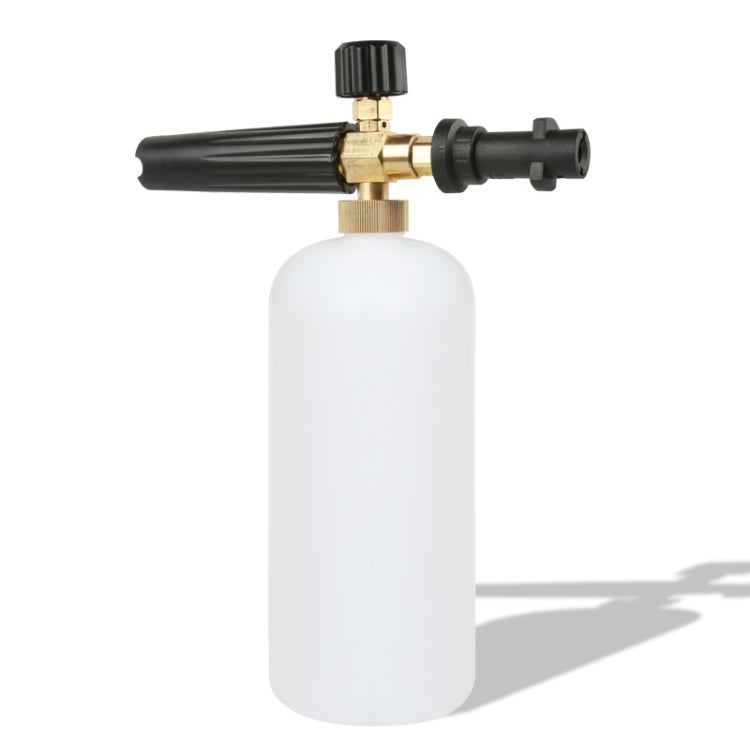 Pistola per spruzzatore d'acqua con generatore di schiuma di sapone per autolavaggio ad alta pressione per Karcher K2 / K3, capacità: 1 l