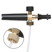 Pistola per spruzzatore d'acqua con generatore di schiuma di sapone per autolavaggio ad alta pressione per Karcher K2 / K3, capacità: 1 l