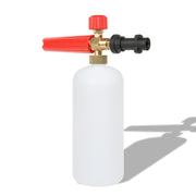 Pistola per spruzzatore d'acqua con generatore di schiuma di sapone per autolavaggio ad alta pressione per Karcher K2 / K3, capacità: 1 l