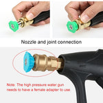 Accessori per rondelle per ugelli a getto per pistola per autolavaggio ad alta pressione, angolo dell'ugello: 15 gradi, Nozzle Angle: 15 Degree