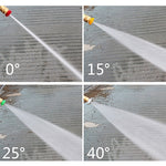 Accessori per rondelle per ugelli a getto per pistola per autolavaggio ad alta pressione, angolo dell'ugello: 15 gradi, Nozzle Angle: 15 Degree