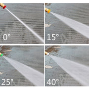 Accessori per rondelle per ugelli a getto per pistola per autolavaggio ad alta pressione, angolo dell'ugello: 25 gradi, Nozzle Angle: 25 Degree