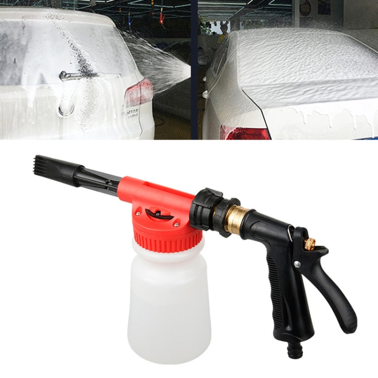 Spruzzatore d'acqua portatile multifunzionale per rondella per auto, pistola ad acqua, pentola in schiuma, consegna colore casuale, Gun Foam Pot