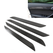 Adesivo decorativo per pannello porta auto in fibra di carbonio da 4 pezzi per Audi Q3, Door Panel