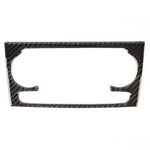 Adesivo decorativo per pannello interruttori aria condizionata per auto in fibra di carbonio per Audi Q3, Air Conditioning Switch Panel