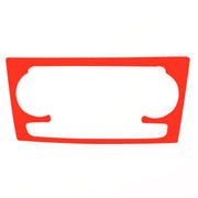 Adesivo decorativo per pannello interruttori aria condizionata per auto in fibra di carbonio per Audi Q3, Air Conditioning Switch Panel