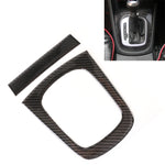 Adesivo decorativo per pannello ingranaggi auto in fibra di carbonio da 2 pezzi per Audi Q3, Gear Panel