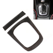 Adesivo decorativo per pannello ingranaggi auto in fibra di carbonio da 2 pezzi per Audi Q3, Gear Panel