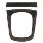 Adesivo decorativo per pannello ingranaggi auto in fibra di carbonio da 2 pezzi per Audi Q3, Gear Panel