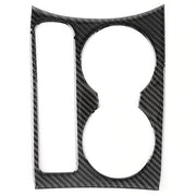 Adesivo decorativo per pannello tazza acqua per auto in fibra di carbonio per Audi Q3, Water Cup Panel