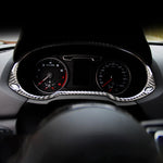 Adesivo decorativo per telaio cruscotto auto in fibra di carbonio per Audi Q3, Dashboard Frame