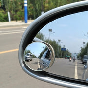 2 pezzi XIAOLIN XL-1008A Punto cieco per auto Vista posteriore Specchio grandangolare regolabile con angolo di 360 gradi, Diametro: 5 cm, XL-1008A