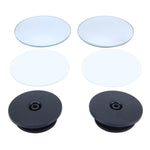2 pezzi XIAOLIN XL-1008A Punto cieco per auto Vista posteriore Specchio grandangolare regolabile con angolo di 360 gradi, Diametro: 5 cm, XL-1008A