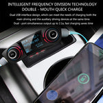 BT06 Dual USB Ricarica Smart Bluetooth 4.0 + EDR Trasmettitore FM Lettore musicale MP3 Kit per auto con schermo LED da 1,3 pollici, supporto chiamata Bluetooth, scheda TF e disco U, BT06