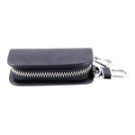 Borsa porta chiavi universale in pelle denim con cerniera appesa alla vita (non include la chiave)