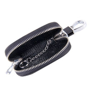 Borsa portachiavi universale in pelle di coccodrillo con cerniera appesa alla vita (non include la chiave)