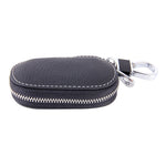 Borsa portachiavi universale in pelle di coccodrillo con cerniera appesa alla vita (non include la chiave)