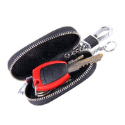 Borsa portachiavi universale in pelle di coccodrillo con cerniera appesa alla vita (non include la chiave)