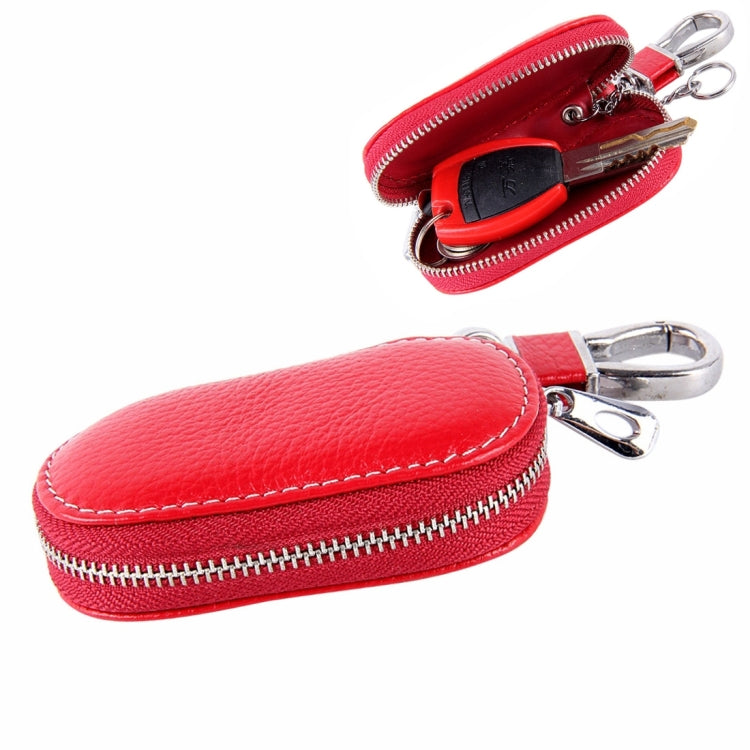 Borsa portachiavi universale in pelle di coccodrillo con cerniera appesa alla vita (non include la chiave)