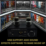 LINEPAUDIO A962 HiFi 6J9 Vacuum Tube Headphone Amplifier USB ASIO Sound Card, A962