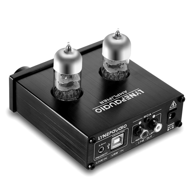 LINEPAUDIO A962 HiFi 6J9 Vacuum Tube Headphone Amplifier USB ASIO Sound Card, A962