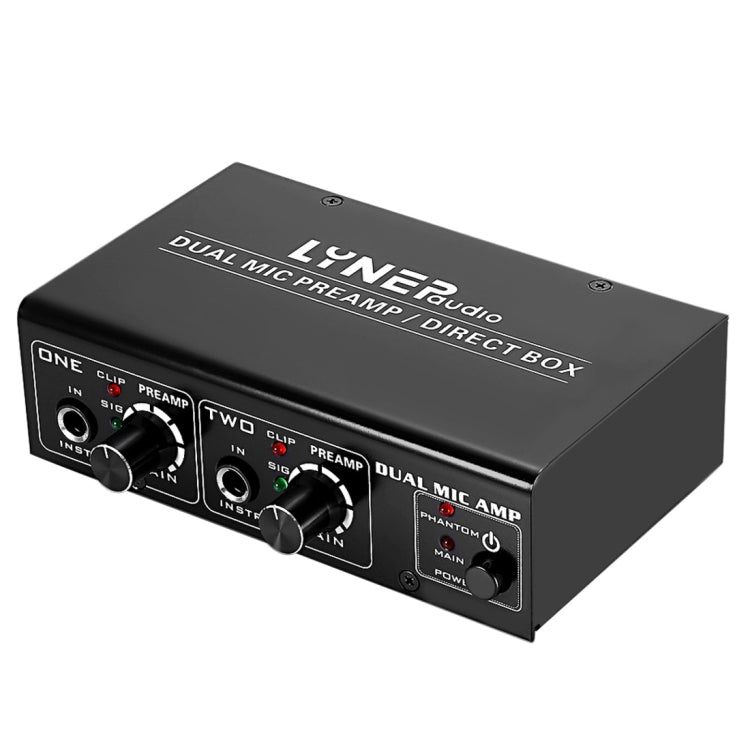 LINEPAUDIO A961 Amplificatore microfonico a 2 canali per chitarra elettrica Amplificatore per basso elettrico, A961