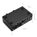 Amplificatore microfonico LINEPAUDIO A961 a 2 canali