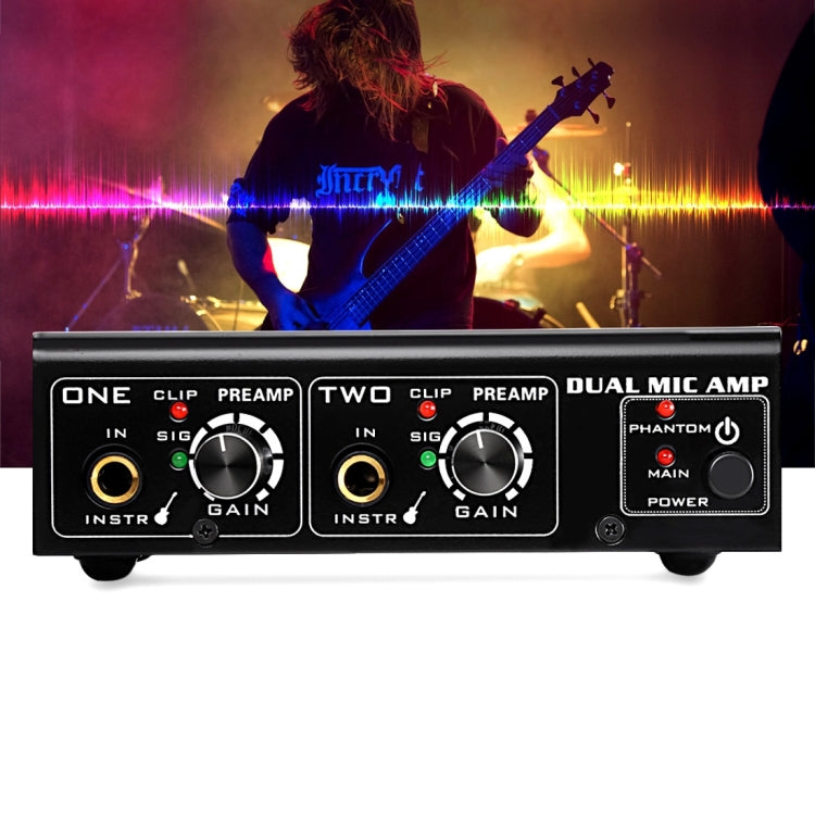 Amplificatore microfonico LINEPAUDIO A961 a 2 canali